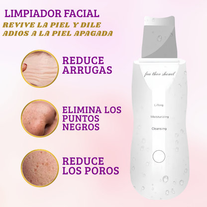 Limpiador facial ultrasonico