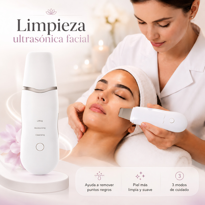 Limpiador facial ultrasonico